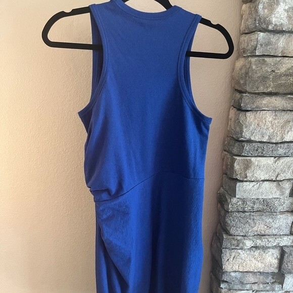 Ted Baker knot front royal blue jersey dress. Ted size 2 which is US size 6. - Picture 6 of 11